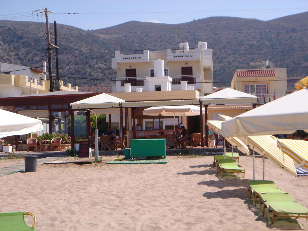 Smaragdine Beach Hotel Sztalída Kültér fotó