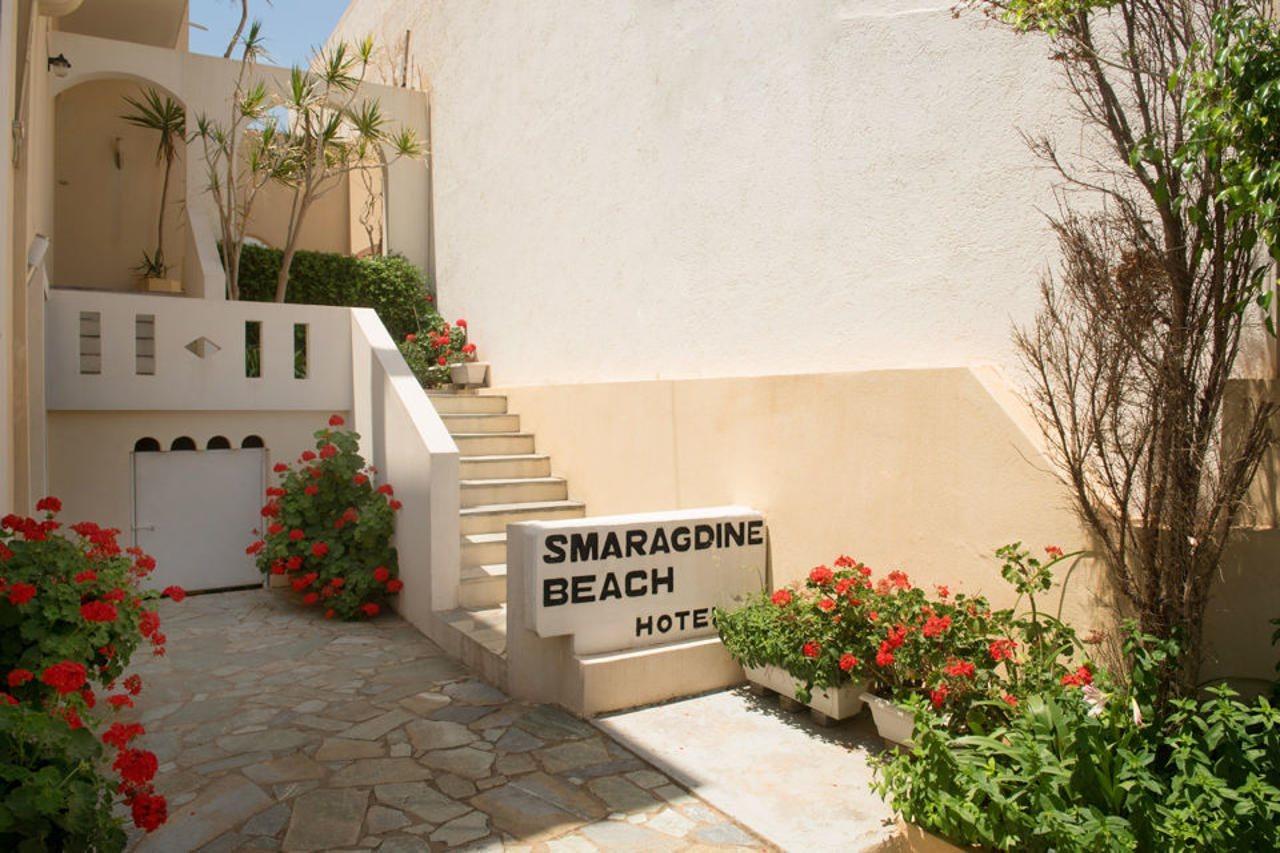 Smaragdine Beach Hotel Sztalída Kültér fotó