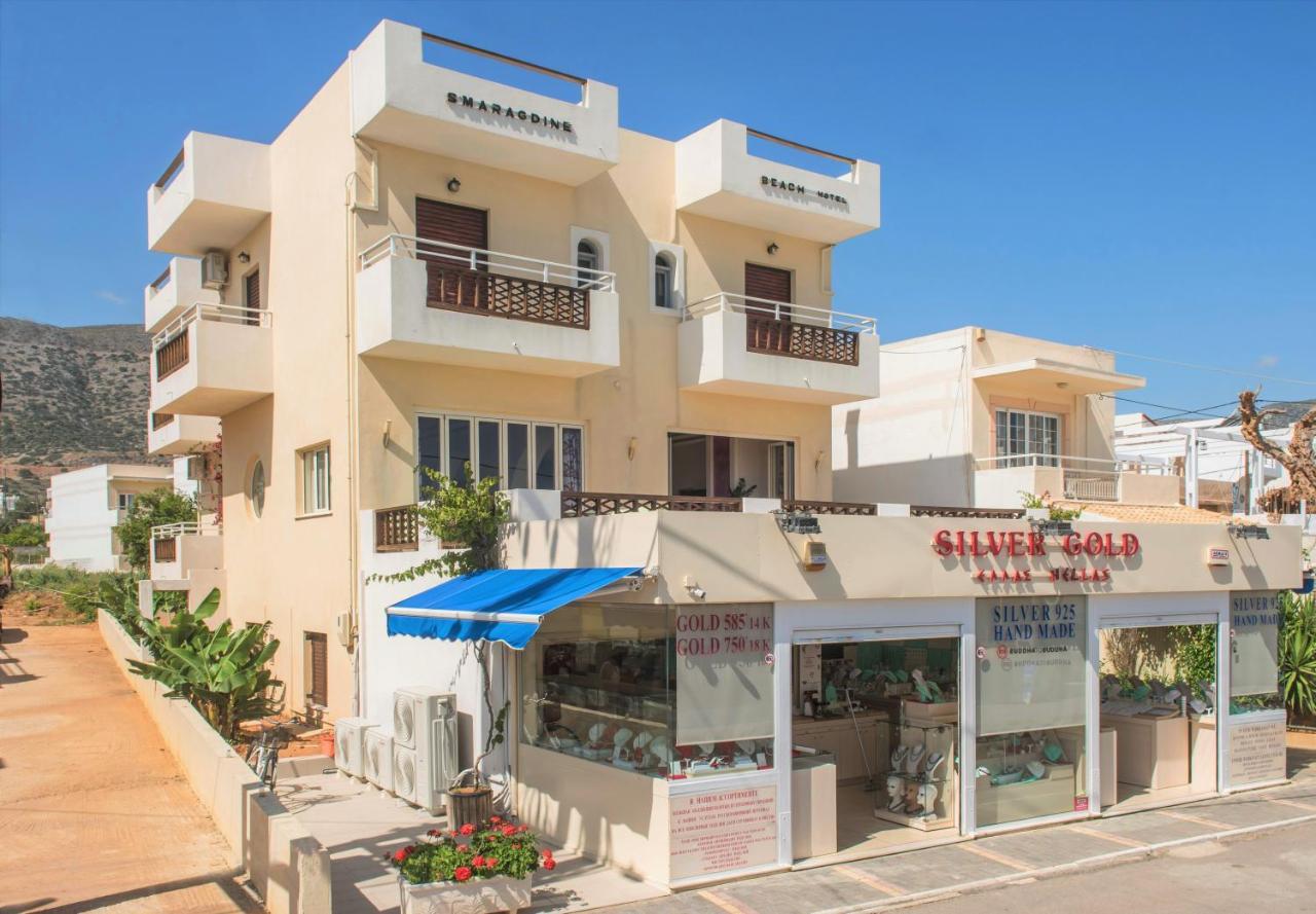 Smaragdine Beach Hotel Sztalída Kültér fotó