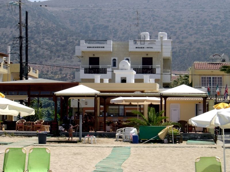 Smaragdine Beach Hotel Sztalída Kültér fotó